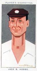 Sir Jack Hobbs, brittisk cricketspelare, 1926