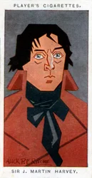 Sir John Martin-Harvey, brittisk skådespelare och teaterchef, 1926.