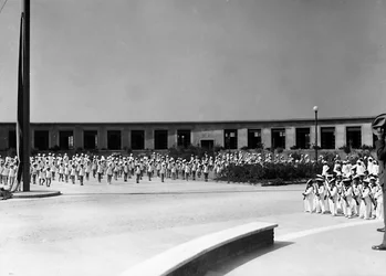 Villa Rosa Maltoni Mussolini: utbildning för unga studenter (s/v foto)
