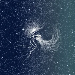 Den eteriska kosmiska gudinnan