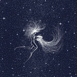 Den eteriska kosmiska kvinnan