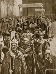 Rikard III:s kröningsprocession
