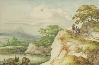Vandrare i höglandet, c.1655