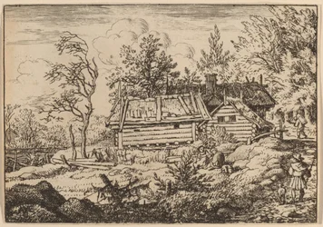 Pilgrim med en hund, förmodligen ca. 16451656.