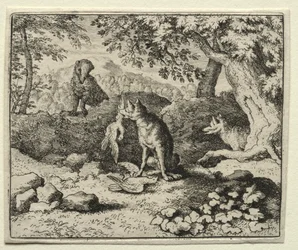 Reynard the Fox: Badger Comes to Warn Reynard.