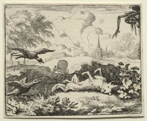 Reynard the Fox: Reynard Feigns Death