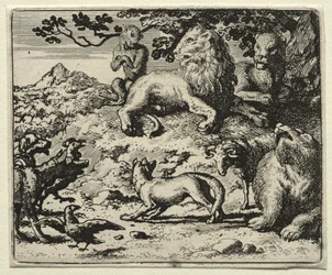 Reynard the Fox: The Animals Complain of Reynards Pardon.