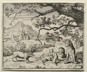Reynard the Fox: The Badger kallar Reynard till domstolen