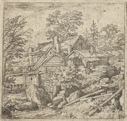 Hamlet på bergssidan, 1600-talet.