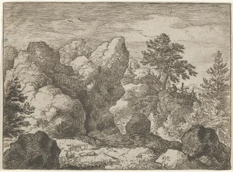 The Pointed Rock, 1600-talet.
