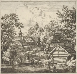 The Lossing of the Barge, 1600-talet.