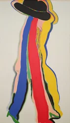 Svart hatt, ca 1964