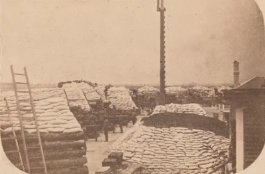 Evakueringen av Fort Sumter, april 1861, april 1861.