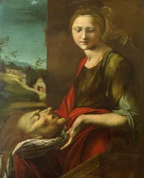 Salome med Johannes Döparens huvud, ca 1512-16