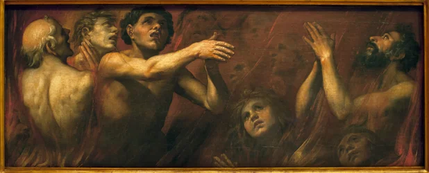 Själar i skärselden. Målning av Alonso Cano (1601-1667)