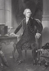 Porträtt av Alexander Hamilton (175557-1804)