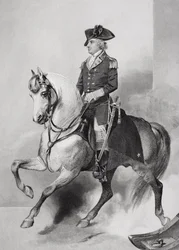 Porträtt av Horatio Gates (1728-1806) (litho)