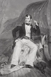 Porträtt av Oliver Hazard Perry (1785-1819)