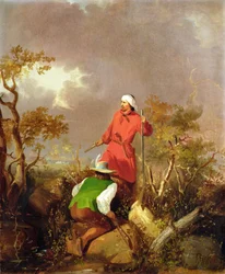 The Frontiersmen (olja på duk)