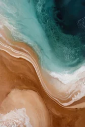 Flygfoto över havskusten