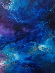 Den elektriskt blå nebulosan