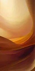 Vallande gyllene sanddyner
