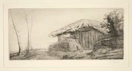 Fårstall på sluttningen (Shepherd