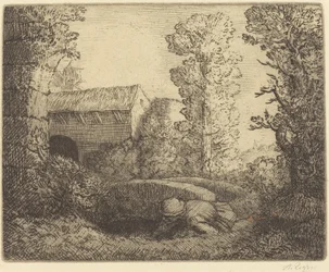 Bron vid bruket (Le pont du moulin)