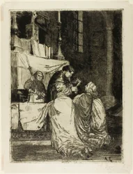 Kommunion i kyrkan St. Médard