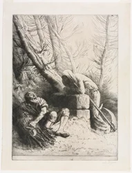 Döden och vedhuggaren, 1881.