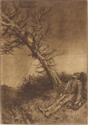 Vagabondens död (La mort du vagabond)