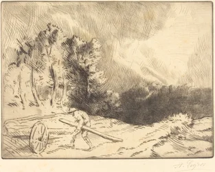 Edge of a Forest in Bourgogne (Un coin de foret en Bourgogne)