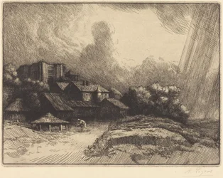 Gården vid klostret (La ferme de l