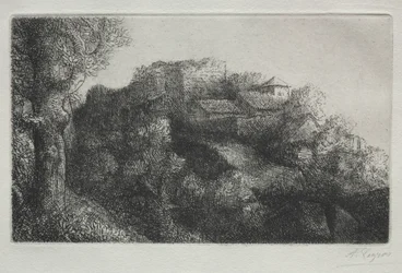 Landskap (med byggnader)