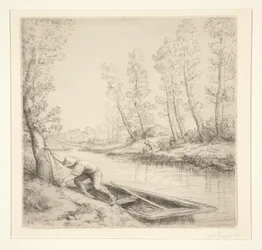 Morgon på floden
