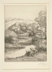 Washhouse, eller Washerwomen