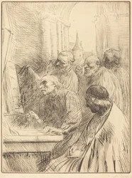 Monks at Church (Munkarna i kyrkan)