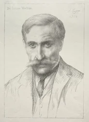 Porträtt av Dr Louis Vintras