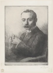 Porträtt av Edward D. Adams, 1892.