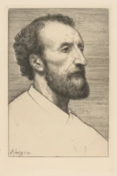 Porträtt av Jules Dalou