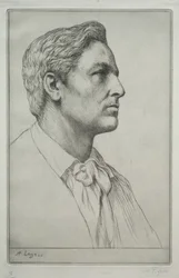 Porträtt av Sir Charles Holroyd.