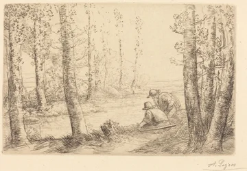 Vila vid flodstranden (Repos au bord de la rivière)