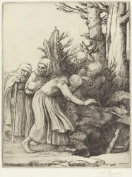 The Triumph of Death: Death Prepares a Dwelling for the Homeless Le triomphe....