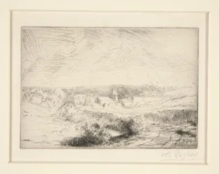 Village de Wimille, pres Boulogne (Village of Wimille nära Boulogne)