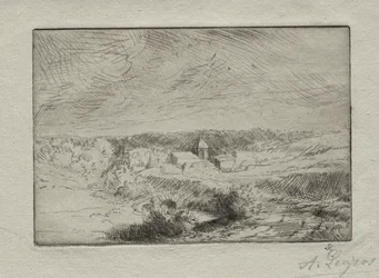 Byn Wimille, nära Boulogne