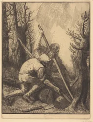Vedhuggare, 3:e planschen (Vedhuggarna)