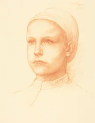 Ung bondkvinna
