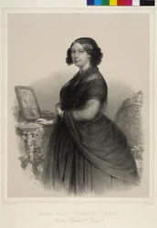 Prinsessan av Frankrike Louisa (litografi)