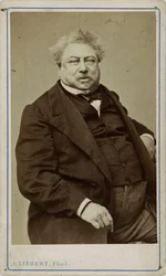 Författaren Alexandre Dumas far 1802-1870, 1870.
