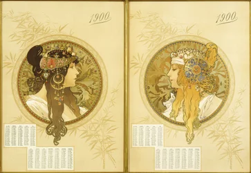 Bysantinska huvuden; Tetes Bysantines, 1900